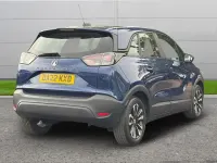 Used Vauxhall Crossland Design Edition 82 HP (60 kW) 2022 Blue SUV
