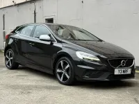 Used Volvo V40 R-Design 120 HP (88 kW) 2017 Black Hatchback