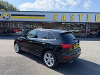 Used Audi Q5 S-Line 190 HP (139 kW) 2017 Black SUV