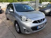 Used Nissan Micra Acenta 80 HP (58 kW) 2015 Silver Hatchback