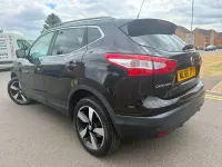 Used Nissan Qashqai N-Connecta 110 HP (80 kW) 2016 Black SUV