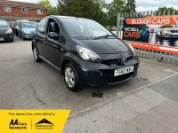 Used Toyota Aygo 68 HP (50 kW) 2010 Black Hatchback