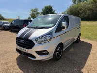 Used Ford Transit Custom Sport 170 HP (125 kW) 2018 Silver Van