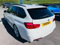 Begagnad BMW 318 M Sport 2019 Vit Kombi
