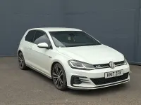 Used VW Golf VII GTD 184 HP (135 kW) 2017 White Hatchback