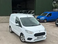 Used Ford Transit Courier Limited 100 HP (73 kW) 2022 White Van