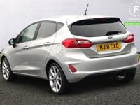 Used Ford Fiesta Titanium 2018 Silver Hatchback