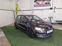 Used VW Polo SE 90 HP (66 kW) 2010 Black Hatchback