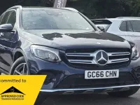 Used Mercedes GLC250 AMG Line Premium 2016 Blue SUV