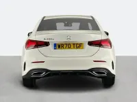 Begagnad Mercedes A200 AMG line 150 HK (110 kW) 2020 Vit Sedan