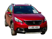 Used Peugeot 2008 Allure 82 HP (60 kW) 2016 Red SUV