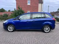 Used Ford Grand C-Max Zetec 120 HP (88 kW) 2017 Blue MPV