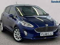 Used Ford Fiesta Titanium 125 HP (91 kW) 2020 Blue Hatchback