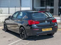 Used BMW 118 Impressive 2018 Black Hatchback