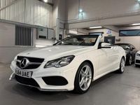 Used Mercedes E350 AMG line 2014 White Cabriolet