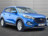 Used Hyundai Tucson SE 132 HP (97 kW) 2016 Ara blue SUV