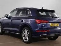 Used Audi Q5 S-Line 190 HP (139 kW) 2019 Blue SUV