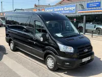 Used Ford Transit Trend 130 HP (95 kW) 2023 Black Van