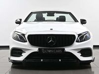 Used Mercedes E220 AMG line 194 HP (142 kW) 2018 White Cabriolet