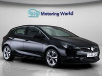 Used Vauxhall Astra SRi 145 HP (106 kW) 2021 Black Hatchback