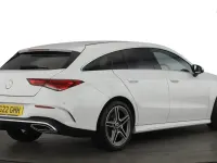 Used Mercedes CLA220 AMG line 2022 White Coupe