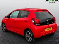 Used Peugeot 108 Allure 82 HP (60 kW) 2016 Red Hatchback