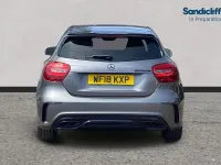 Used Mercedes A160 AMG line 102 HP (75 kW) 2018 Grey Hatchback