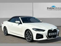 Used BMW 420 M Sport 184 HP (135 kW) 2021 White Cabriolet