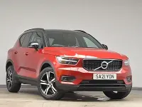 Used Volvo XC40 R-Design 163 HP (119 kW) 2021 Red SUV
