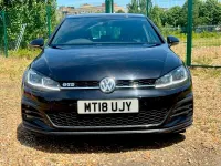 Used VW Golf VII GTD 184 HP (135 kW) 2018 Black Hatchback