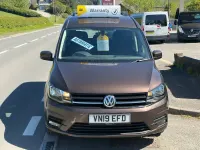 Usado VW Caddy Maxi Life 2019 Castanho Monovolume