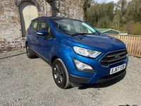 Used Ford Ecosport Zetec 125 HP (91 kW) 2018 Blue SUV