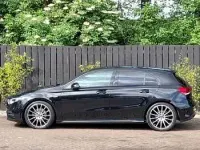 Used Mercedes A200 Exclusive 150 HP (110 kW) 2021 Black Coupe