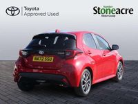 Used Toyota Yaris Hybrid Design 113 HP (83 kW) 2022 Red Hatchback