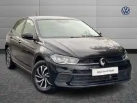 Used VW Polo Life 95 HP (69 kW) 2024 Black Hatchback