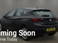 Used Vauxhall Astra Design Edition 105 HP (77 kW) 2017 Black Hatchback