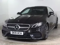 Used Mercedes E220 AMG line 2019 Black Coupe