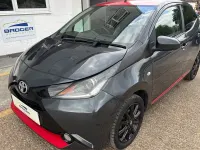 Used Toyota Aygo x-press 69 HP (50 kW) 2017 Grey Hatchback