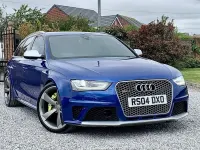 Used Audi RS4 Performance 450 HP (330 kW) 2013 Blue Estate
