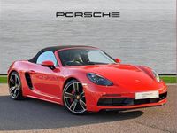 Used Porsche Boxster 344 HP (253 kW) 2021 Orange Cabriolet