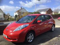 Used Nissan Leaf Acenta 80 kW (109 HP) 2017 Red Hatchback