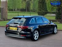 Used Audi A4 S-Line 150 HP (110 kW) 2018 Black Estate