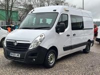 Used Vauxhall Movano 130 HP (95 kW) 2019 White MPV