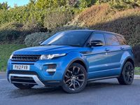 Used Land Rover Range Rover evoque Dynamic 2012 Blue Estate