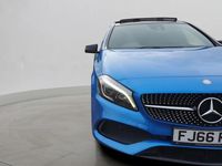 Używany Mercedes A200 AMG Line Premium Plus 2016 Niebieski Hatchback