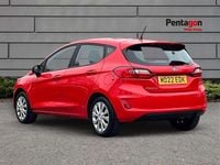 Used Ford Fiesta Trend 75 HP (55 kW) 2022 Red Hatchback