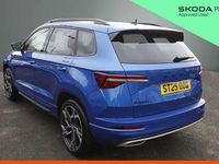 Used Skoda Karoq SportLine 190 HP (139 kW) 2025 Race blue metallic SUV