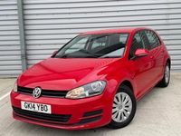 Used VW Golf VII S 2014 Red Hatchback