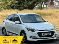 Used Hyundai i20 Premium 2017 White Hatchback