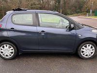 Used Citroën C1 Feel 82 HP (60 kW) 2015 Blue Hatchback